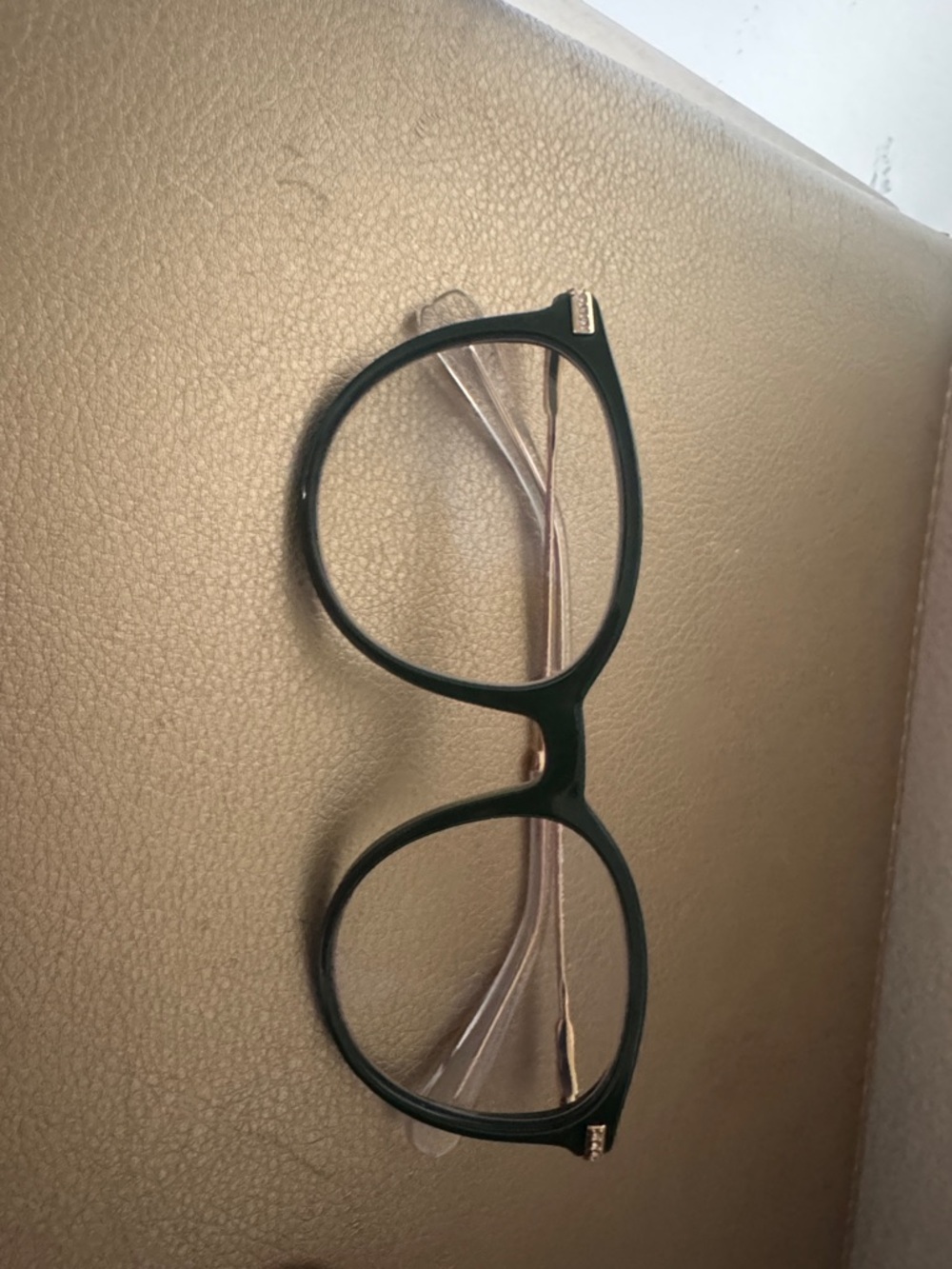 Swarovski Black and Rose Gold Women's Eyeglass Frames